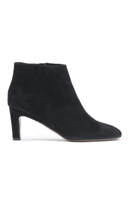 LOW SUEDE BOOTS - BLACK