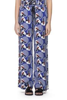 PALAZZO TROUSERS WITH DRAWSTRING