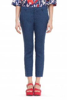 SKINNY TROUSERS - DENIM BLUE