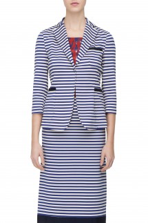 PATCH POCKET JACKET - ROYAL BLUE