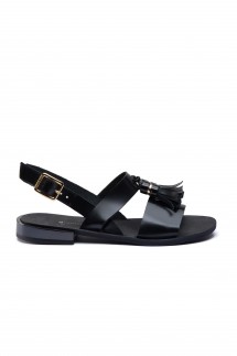 GOMES SANDALS - BLACK