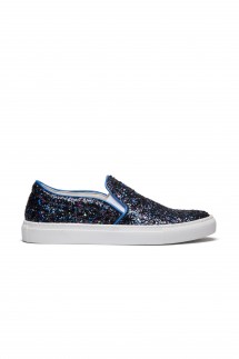 GLITTER SNEAKERS - BLACK