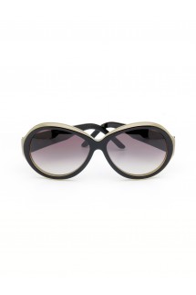 CAPRI BLACK/GREEN SUNGLASSES